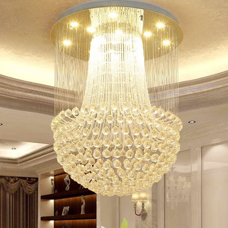 โคมระย้าคริสตัลทรงกลมหรูหรา PSL054