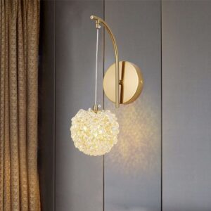 โคมไฟติดผนังคริสตัลบอล PWL072