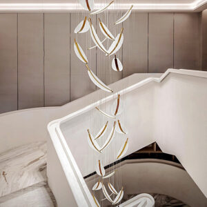 โคมไฟระย้าดูเพล็กซ์วิลล่าใบไม้ PSL051