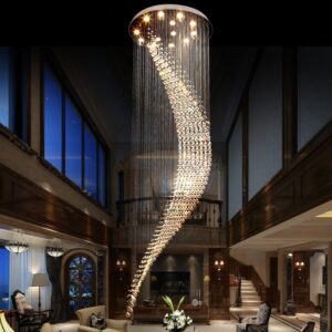 โคมไฟระย้ายาวบันไดแบบดูเพล็กซ์ PSL057