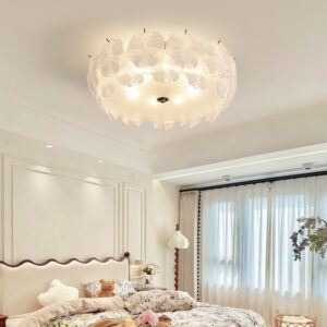 โคมไฟเพดานลายดอกไม้ฝรั่งเศส A PCL017